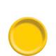 Sunshine Yellow Paper Tableware Kit for 20 Guests